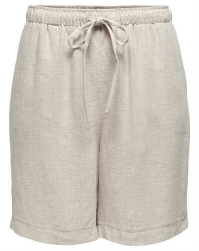 Only - ONLSiesta Linen Shorts - Moonbeam